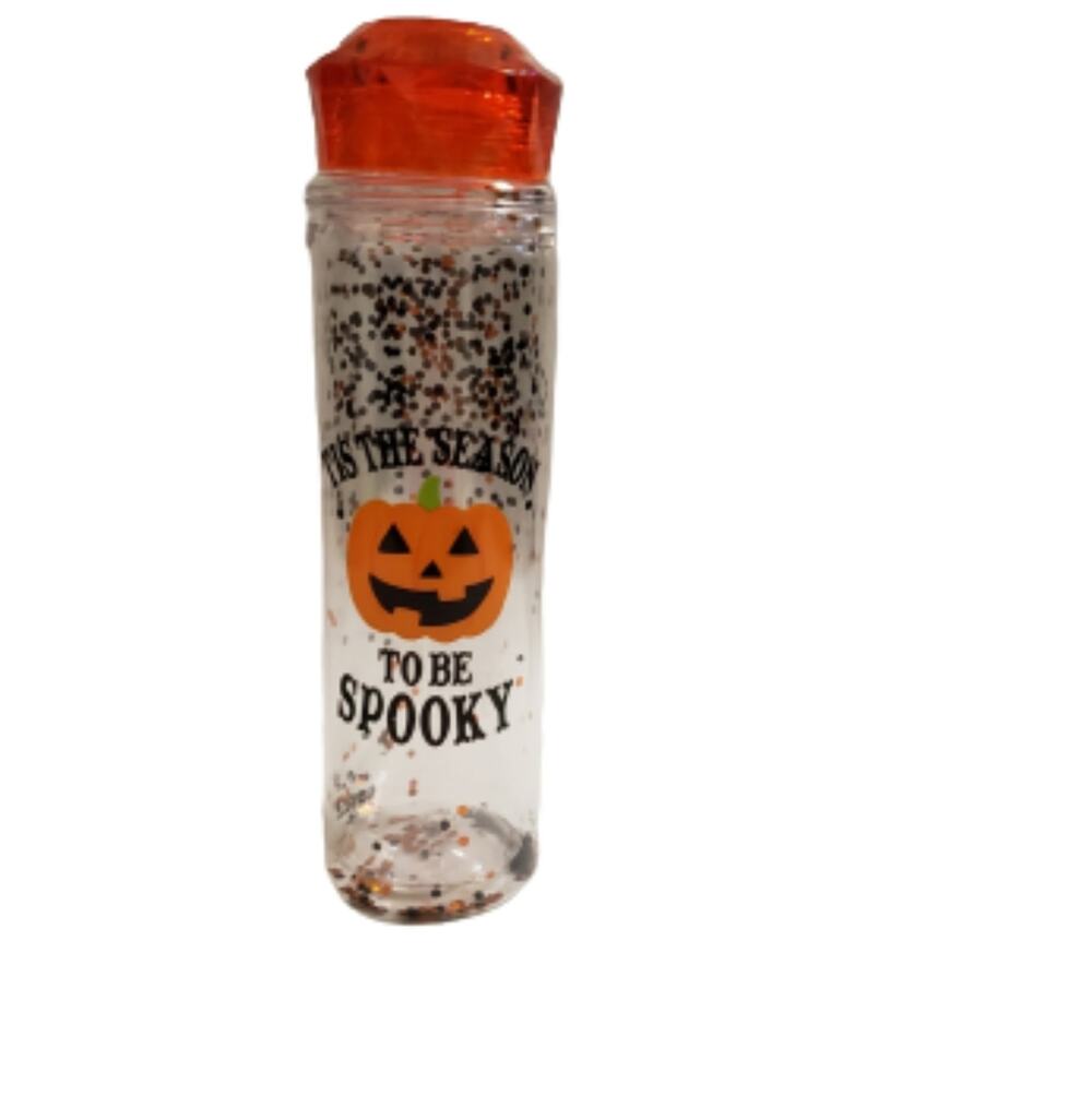 Glittery Halloween Themed Thermos - NEW